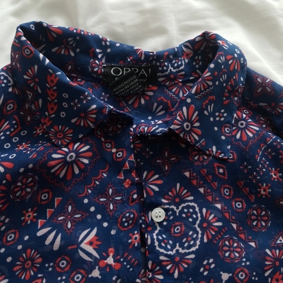 Americana button-up sleeveless shirt - Picture 2 of 2